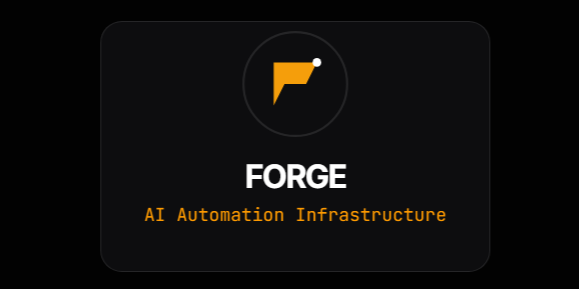 FORGE | The AI Systems Company